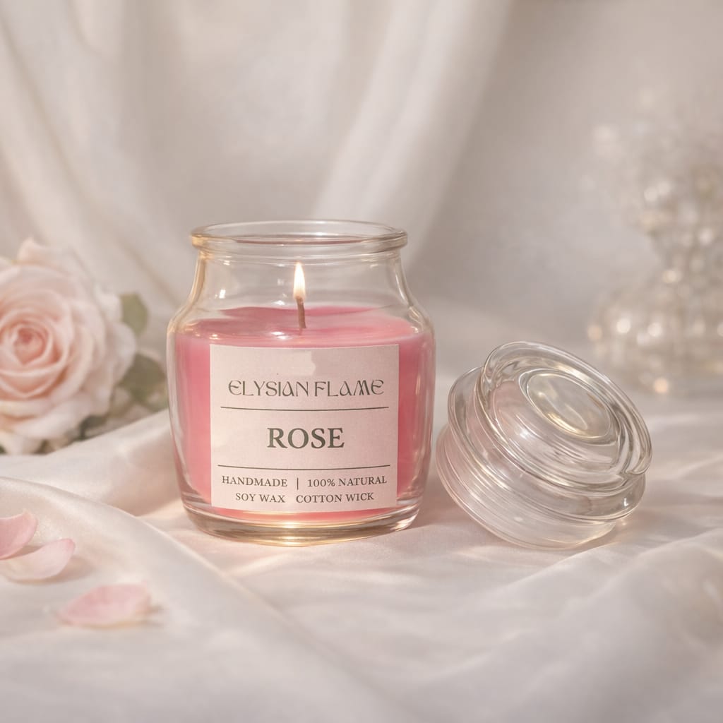 Wild Rose Candle